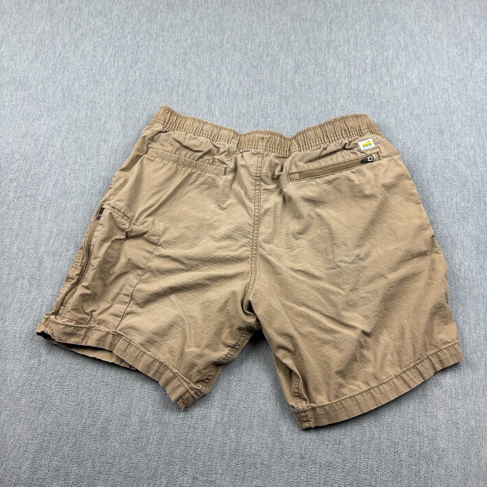 Vuori Shorts Mens 32 Brown Elastic Waist Utility Outdoor Hiking Trail Running - Picture 12 of 13